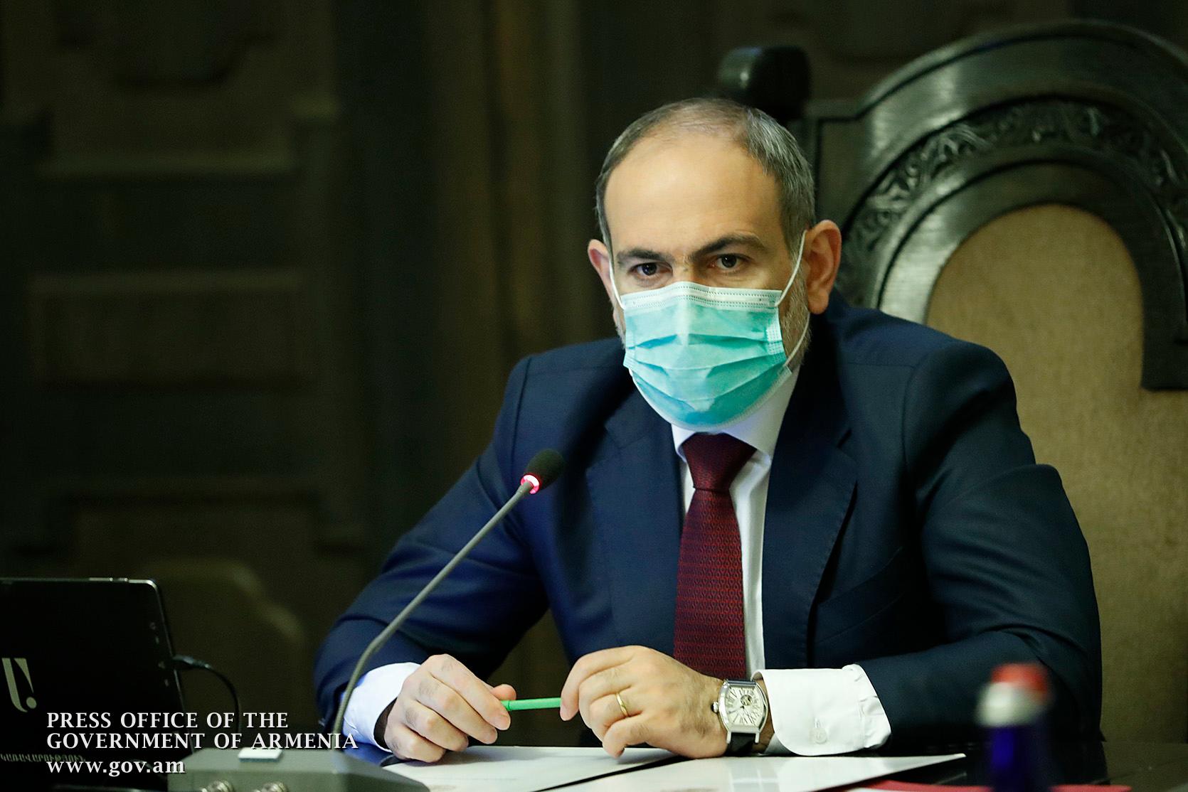 Nikol Pashinyan. Official photo.