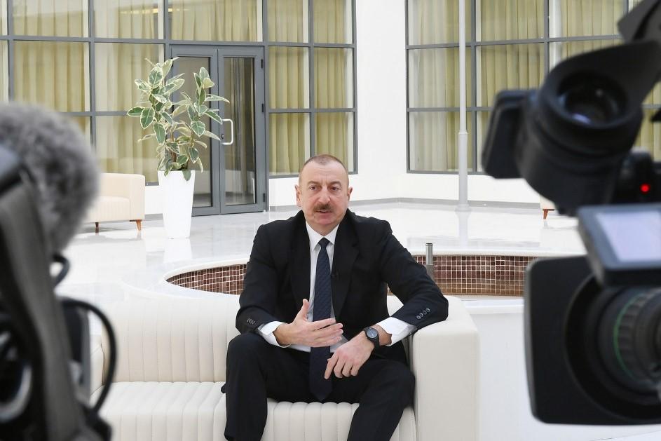 Ilham Aliyev. Photo: AzTV.