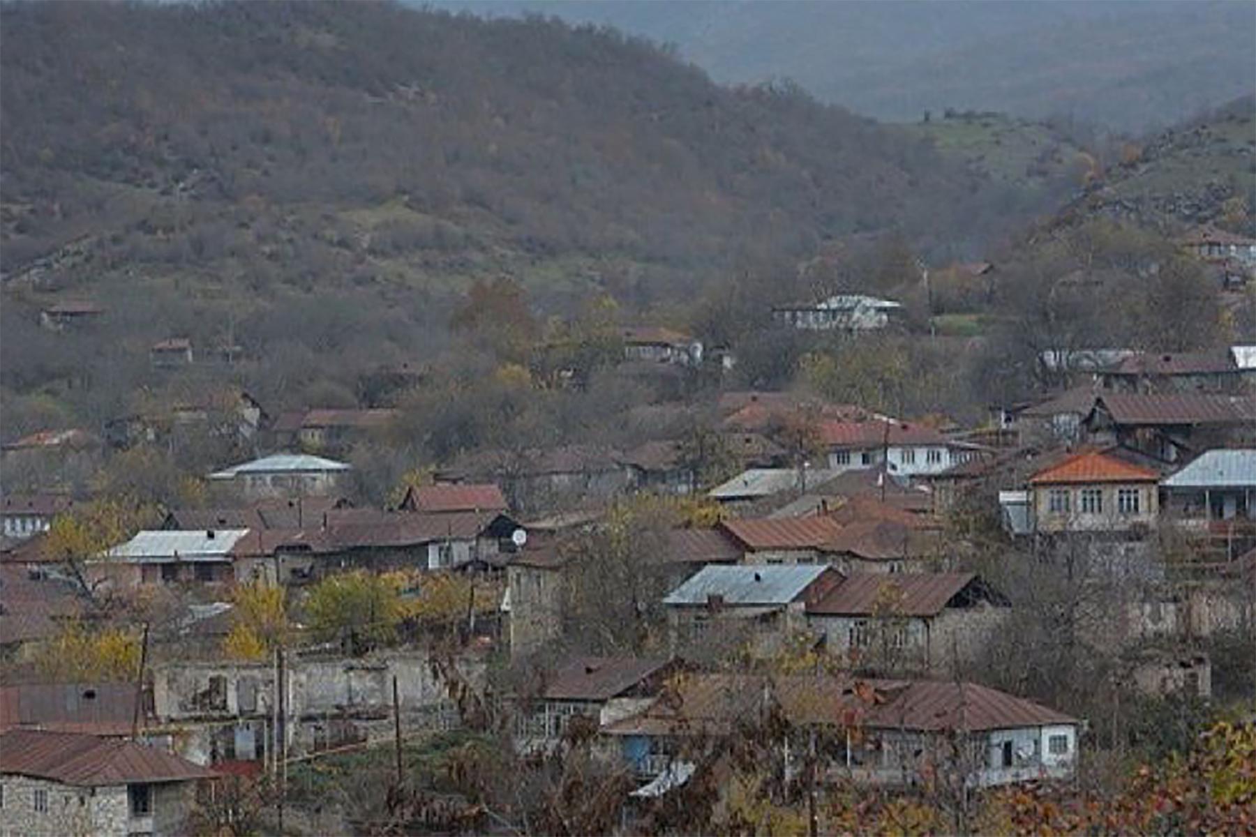 The village of Parukh. Photo via Artsakh Press. 