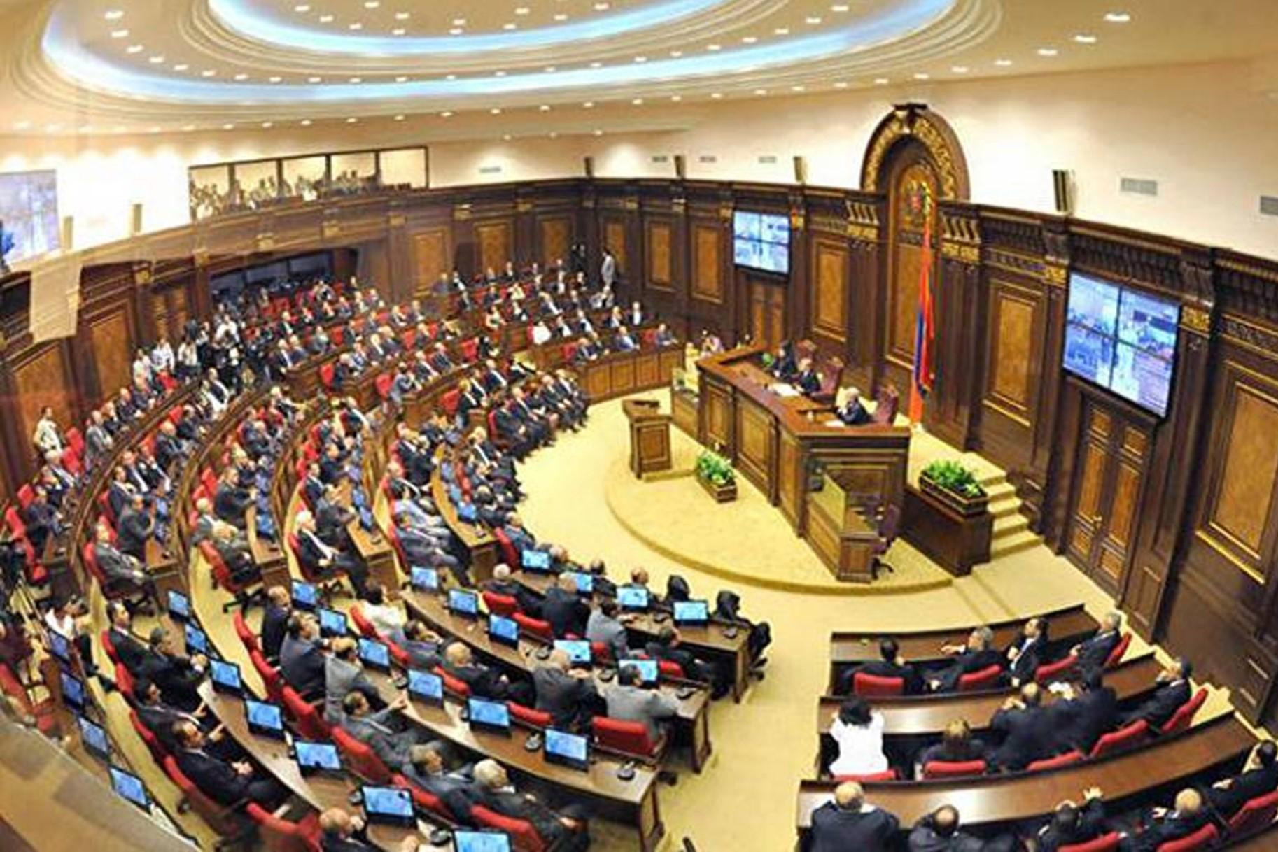 The Armenian Parliament in session. Image via factor.am