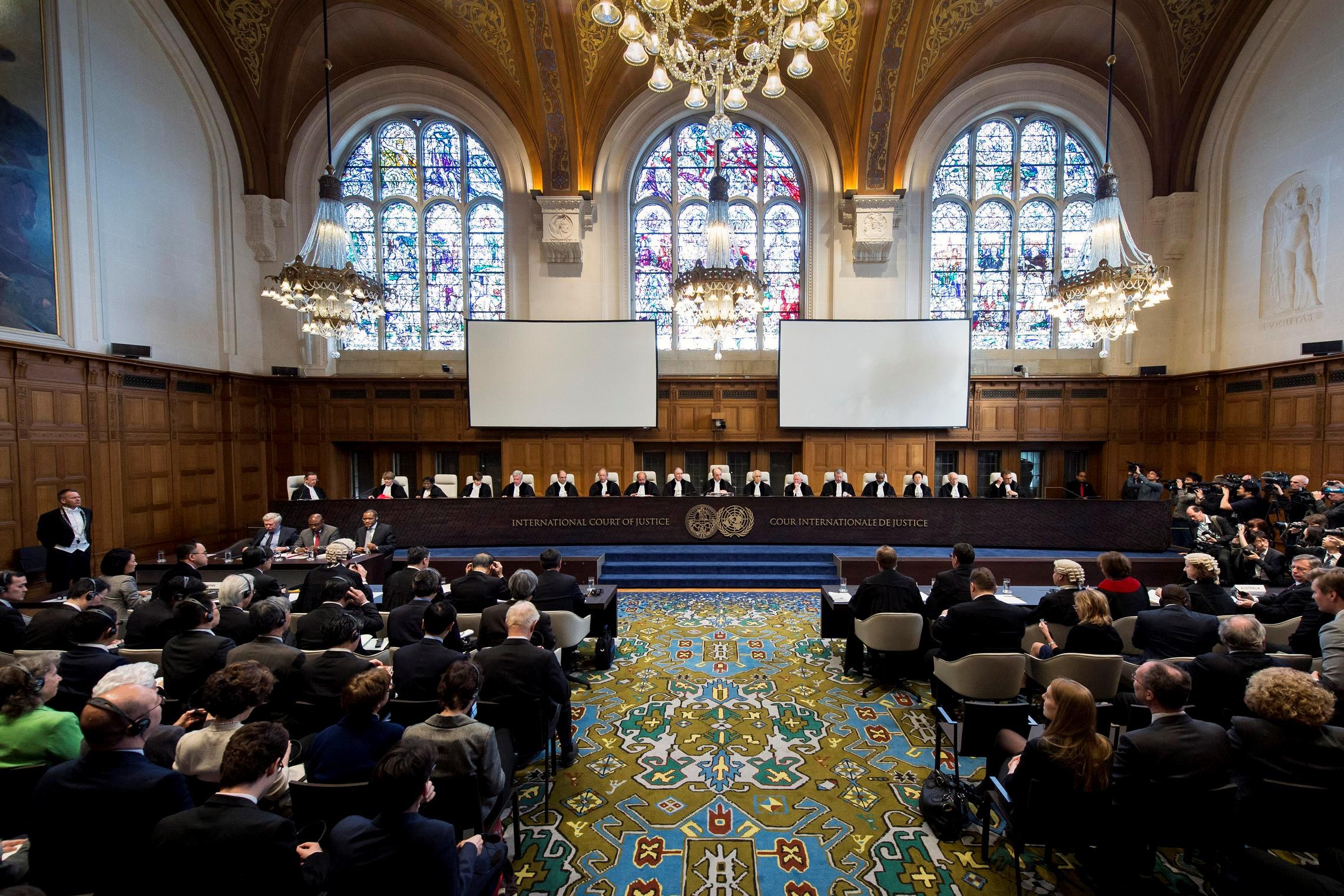 The International Court of Justice. Image via the UN.