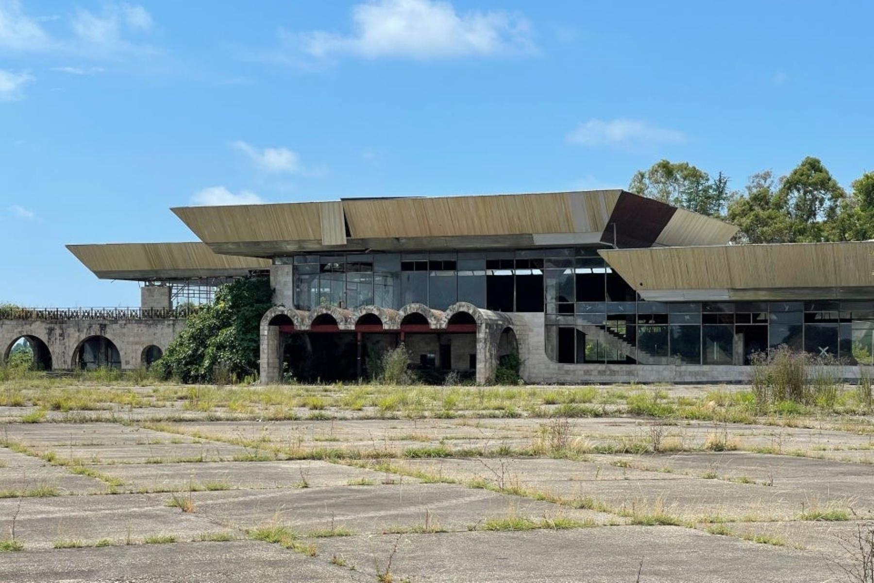 Sukhumi airport in 2021. Image via FourSquare