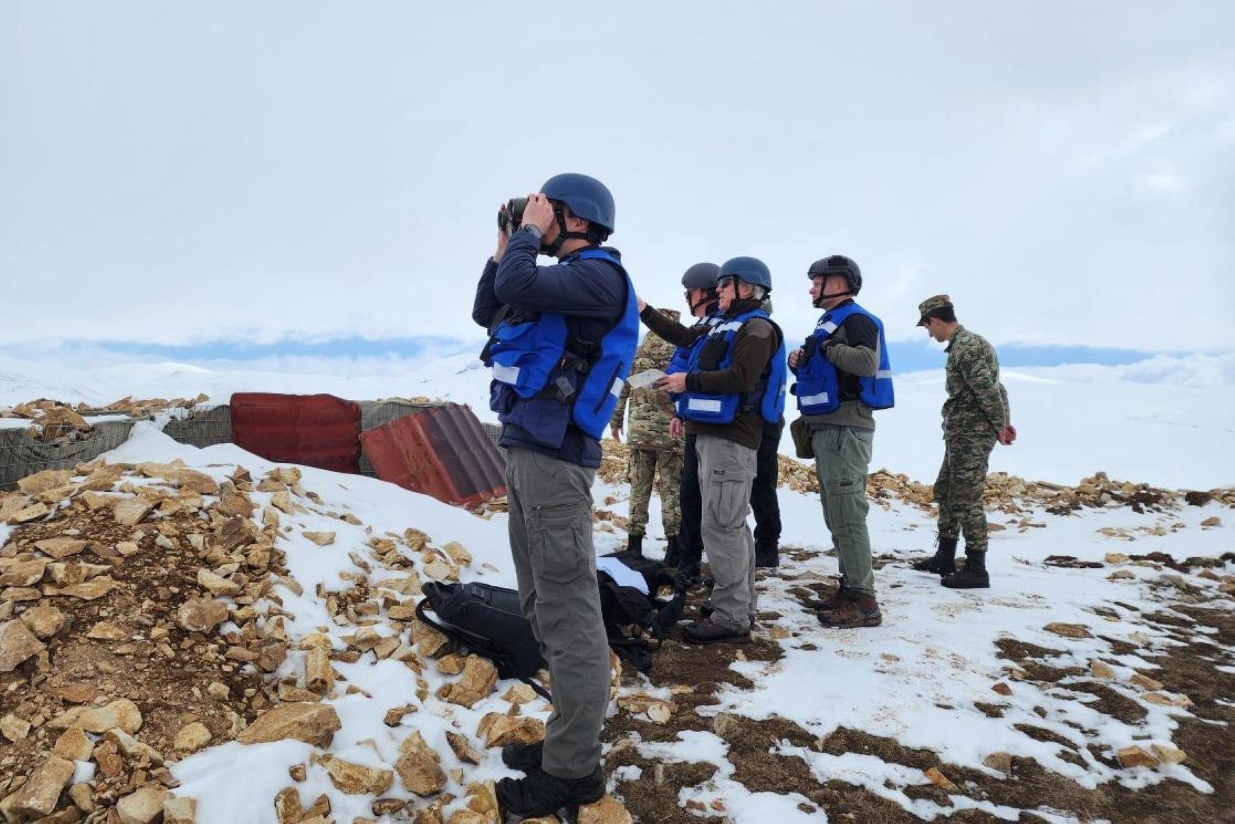 EUMA monitors in Armenia. Photo: EU Mission in Armenia