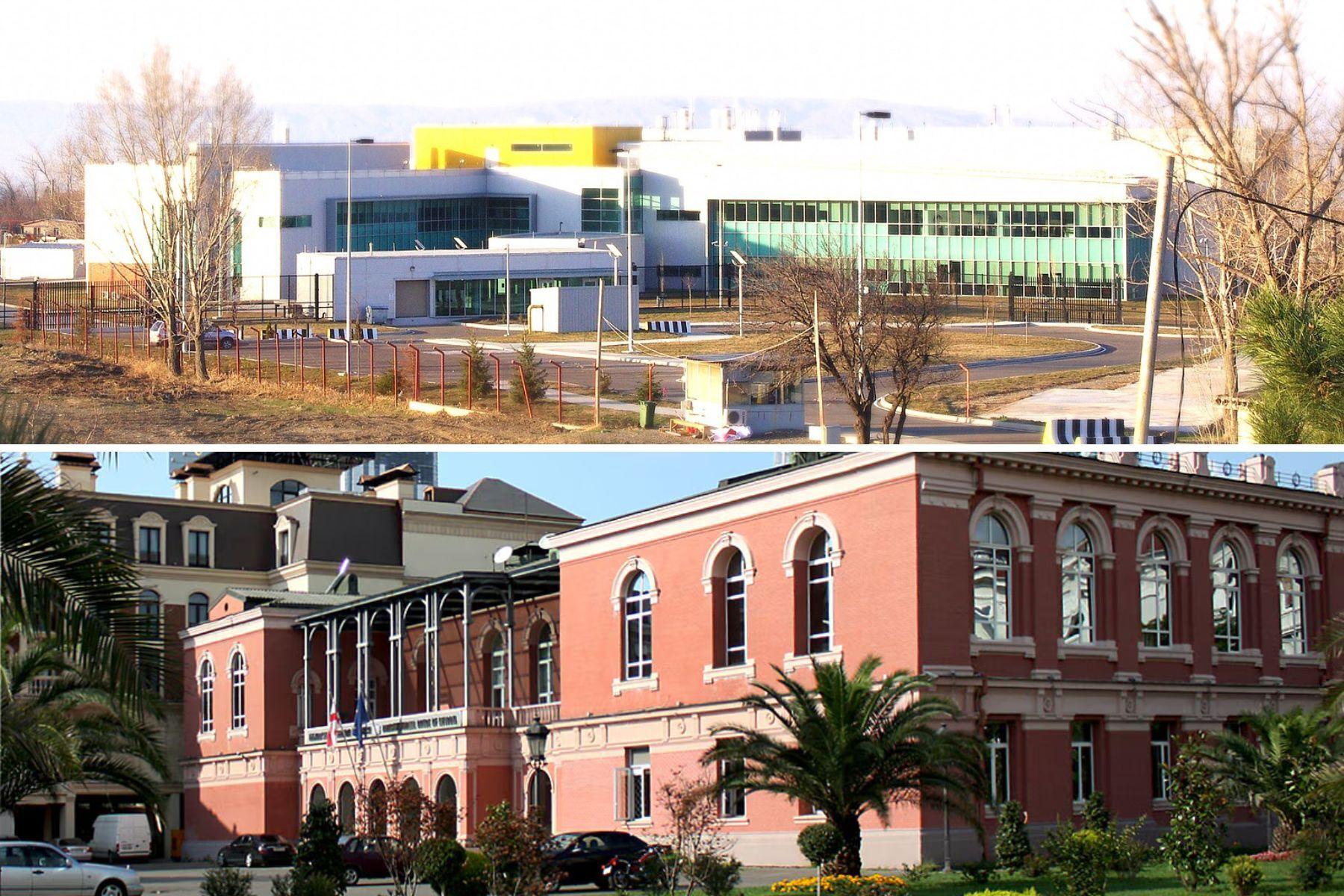 The Lugar Laboratory (top) and Georgia’s Constitutional Court (bottom).