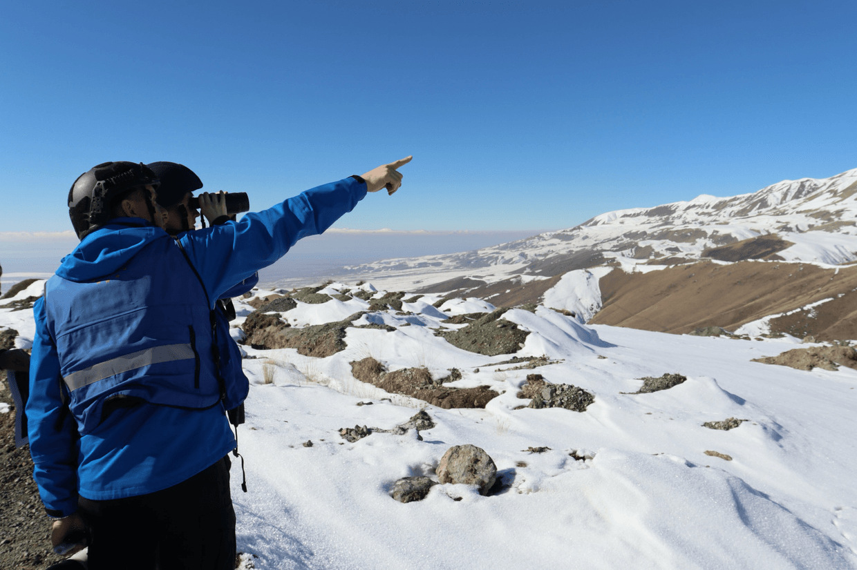 EU Mission in Armenia during patrolling. Photo: EUMA.