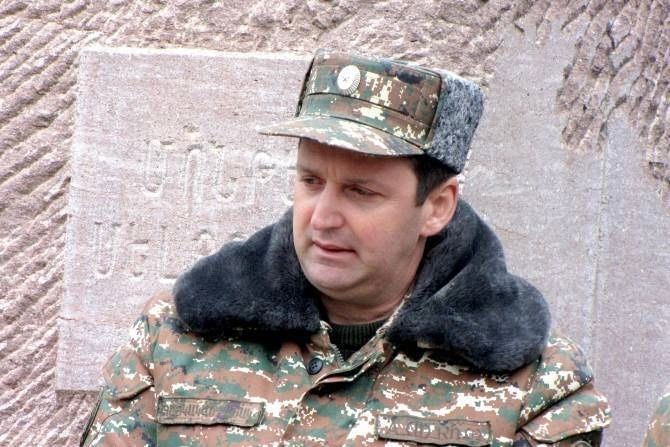 Jalal Harutyunyan, the former Commander of the Nagorno-Karabakh Defence Army. Image via Armenpress.