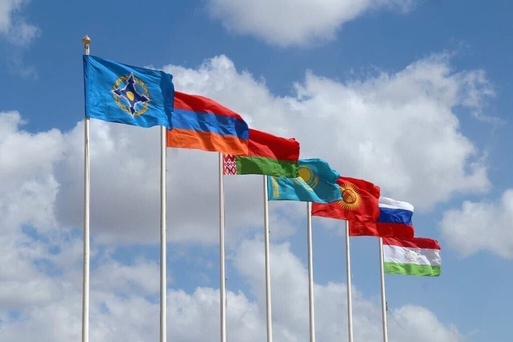 CSTO member state flags. Photo by CSTO.