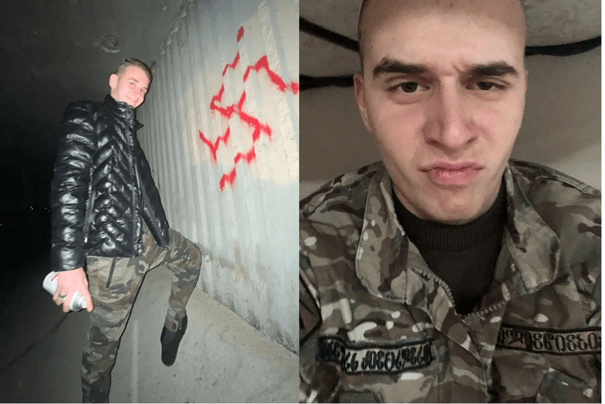 Michail Chkhikvishvili, 21, has been charged with soliciting hate crimes and acts of mass violence. Photos via the US Department of Justice.