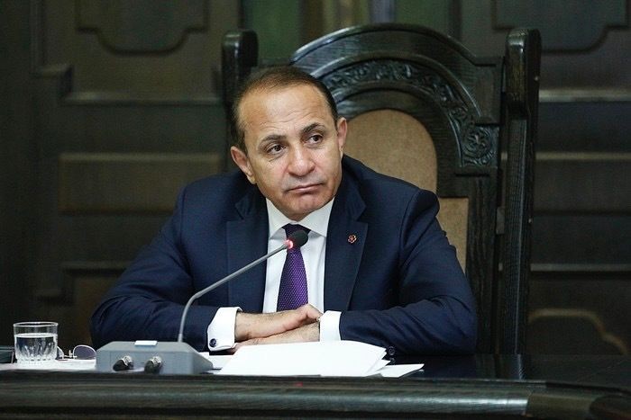 Armenian former Prime Minister Hovik Abrahamyan. Offical photo.&nbsp;