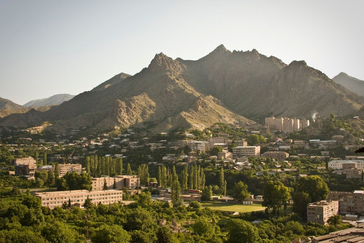 The Armenian town of Meghri in the southern Syunik Province. Photo: Wikipedia.
