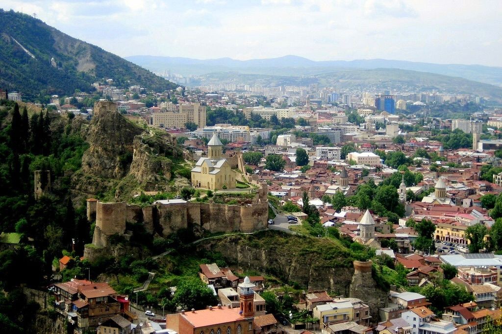 The Tbilisi skyline. Photo: Wikimedia commons.