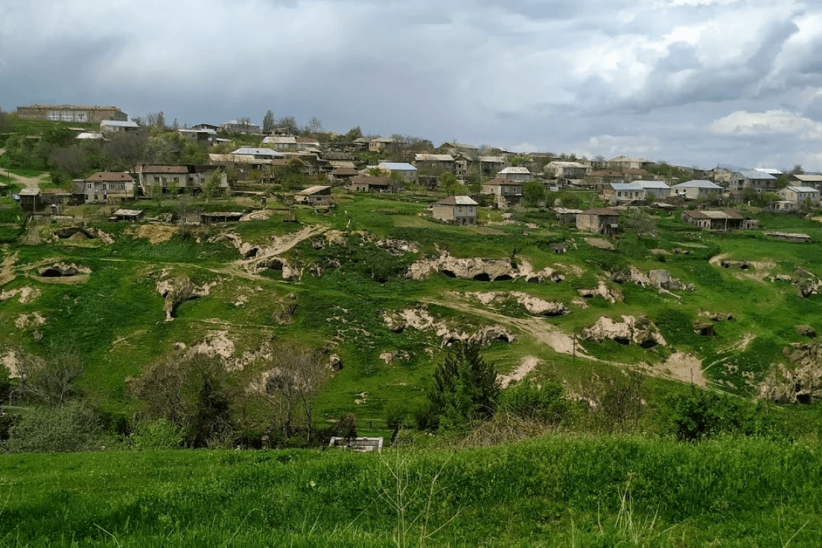 The village of Tegh in Armenia’s Syunik region. Image via Civilnet.