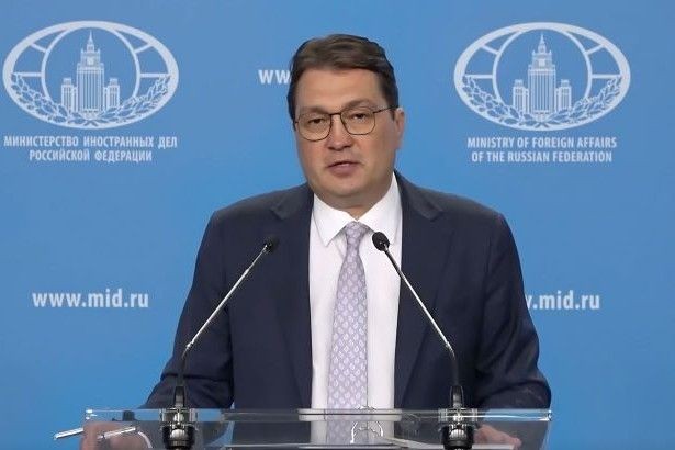 Aleksei Fadeev, Russian Foreign Ministry representative. Photo: Liliana Oleniak/RBC-Ukraine.