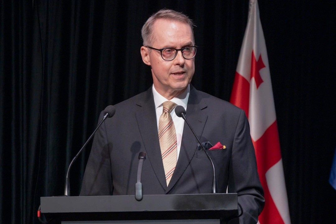 German Ambassador to Georgia Peter Fischer. Official Photo.&nbsp;