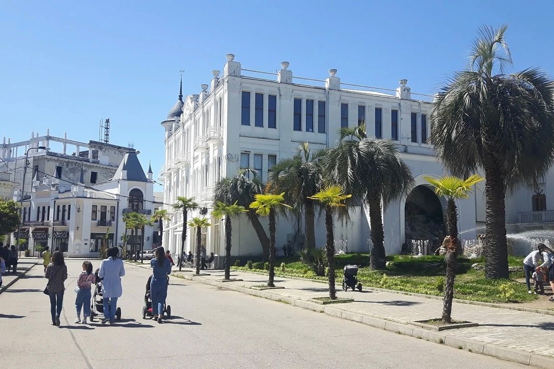 A street in Sukhumi (Sukhum). For illustrative purposes. Photo: Domink Cagara/OC Media.&nbsp;