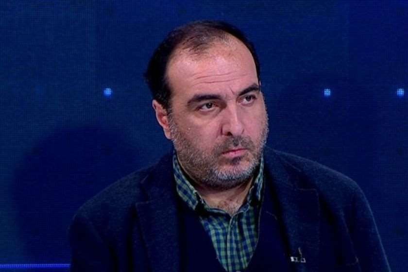 Georgian Dream propagandist Zaza Shatirishvili, Photo: TV Imedi.