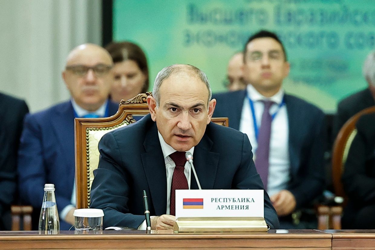 Armenian Prime Minister Nikol Pashinyan. Official photo.&nbsp;