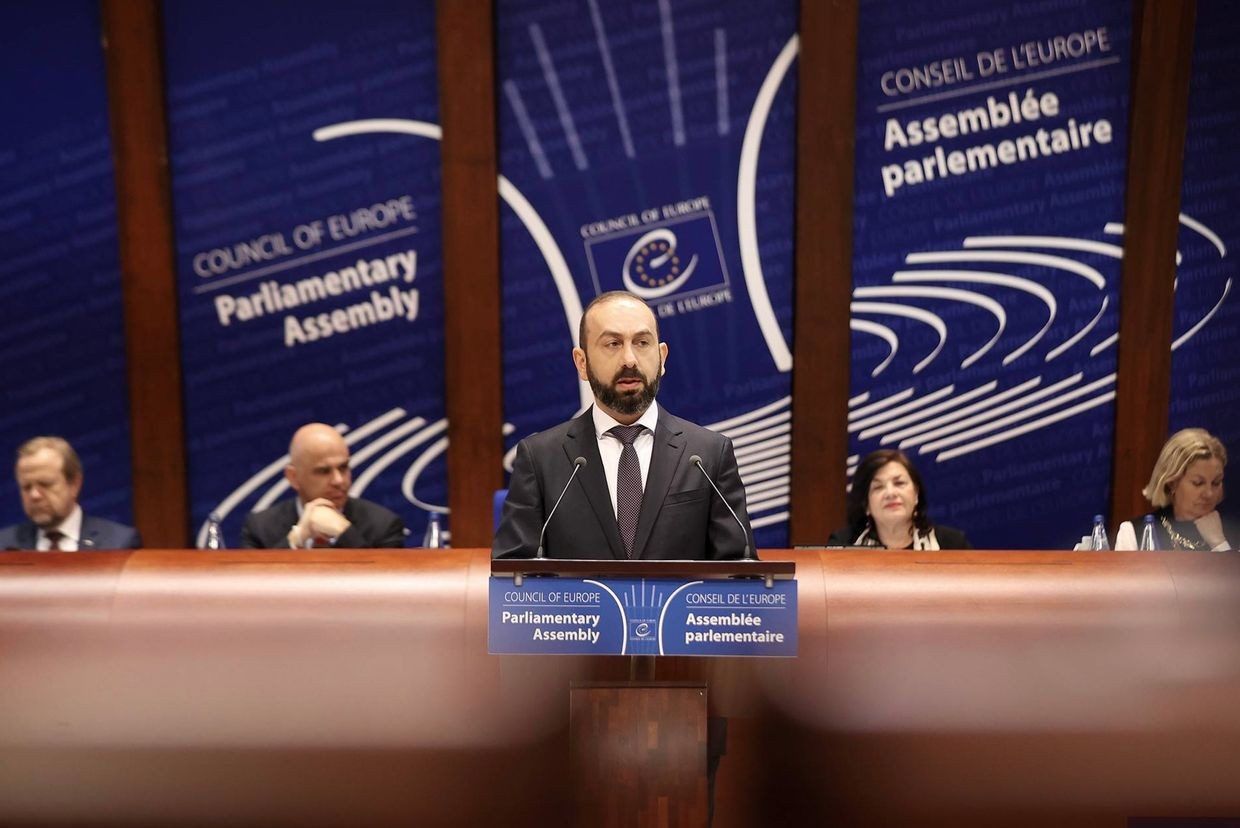 Armenian Foreign Minister Ararat Mirzoyan. Official photo.