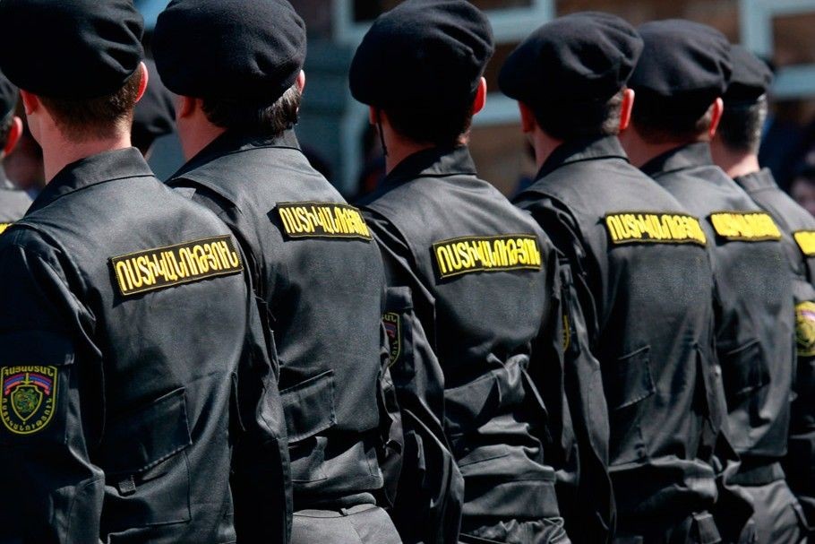 Armenian police. For illustrative purposes. Photo: Mediamax.