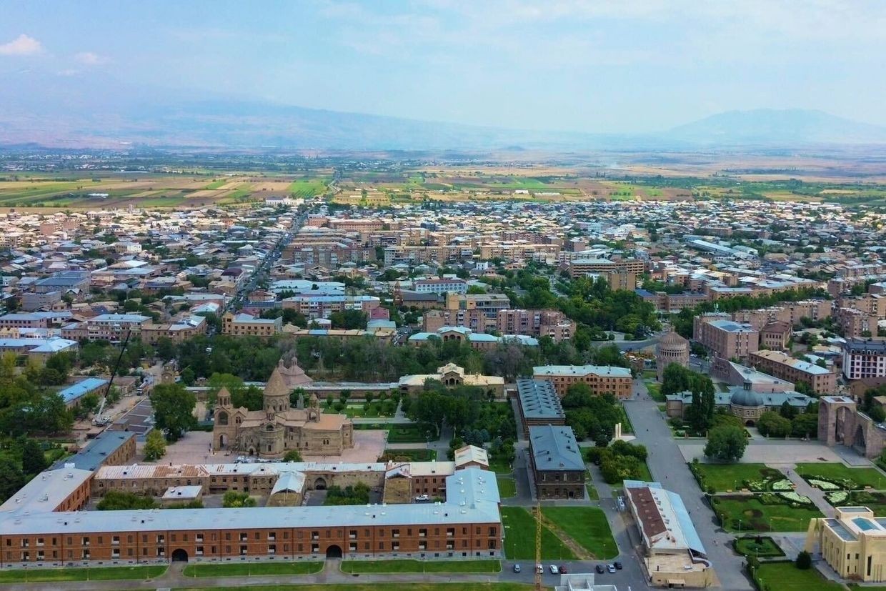 A view of Vagharshapat. Photo via social media.