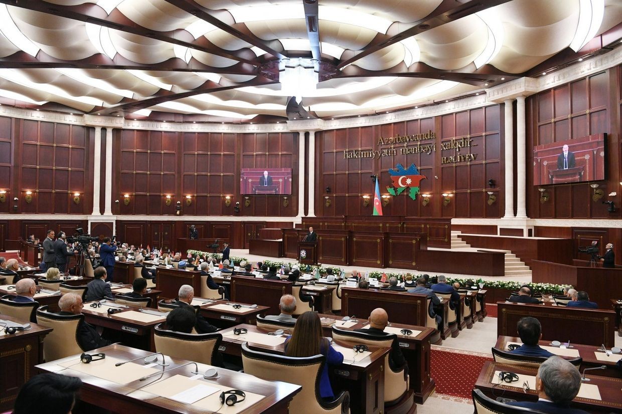 Parliament of Azerbaijan. Official photo.