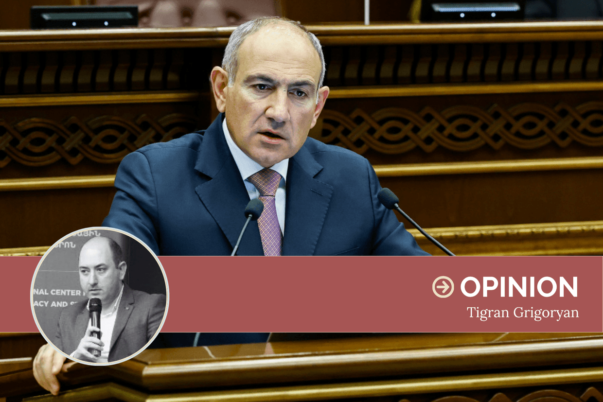 Armenian Prime Minister Nikol Pashinyan. Official photo.