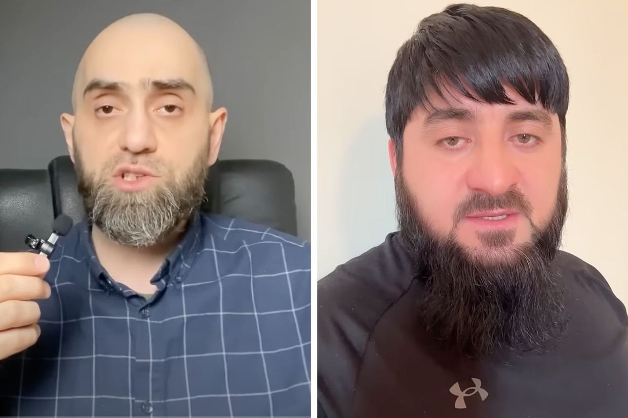 Islam Belokiev and Hasan Uzarov (Khalitov). Via social media.
