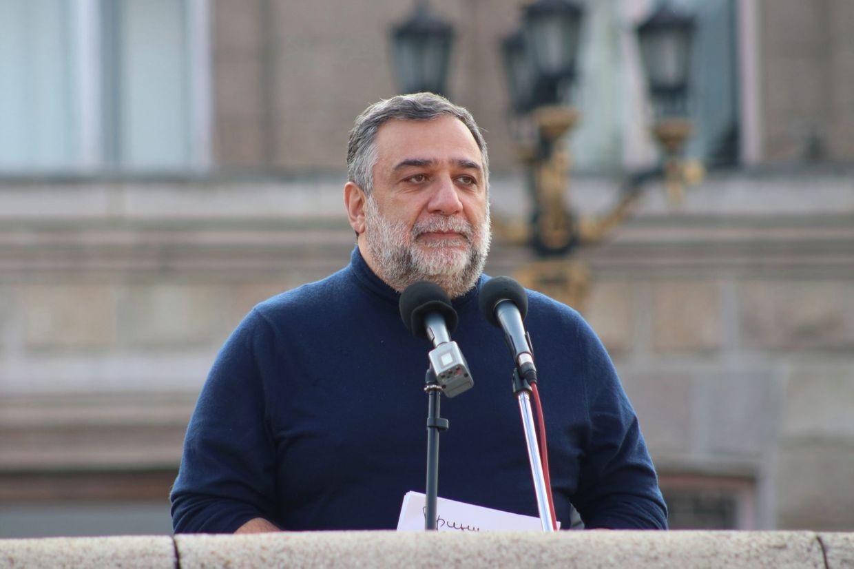 Former Nagorno-Karabakh State Minister Ruben Vardanyan. Photo: Vahagn Khachatrian