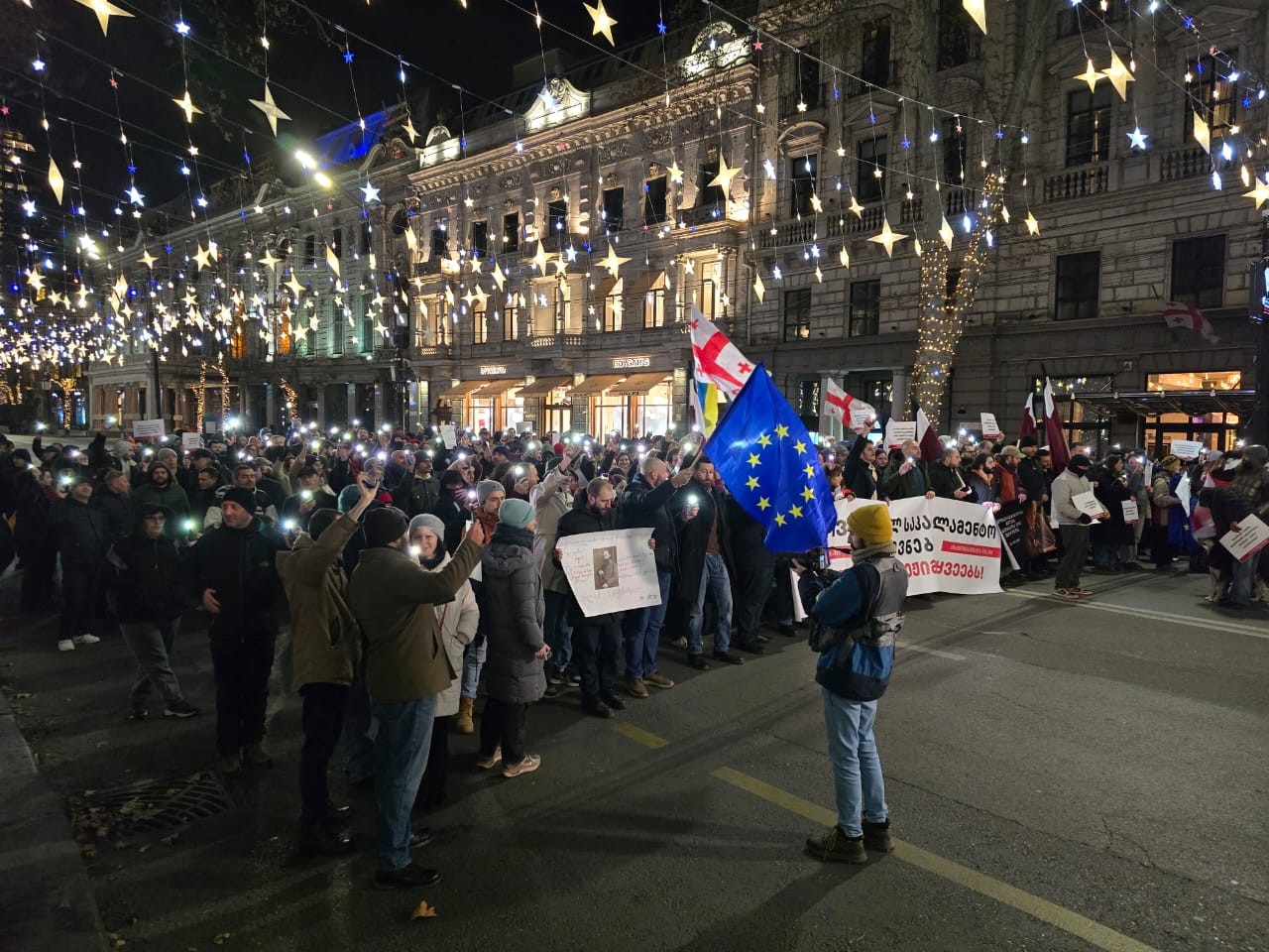 Historians are marching in Tbilisi
