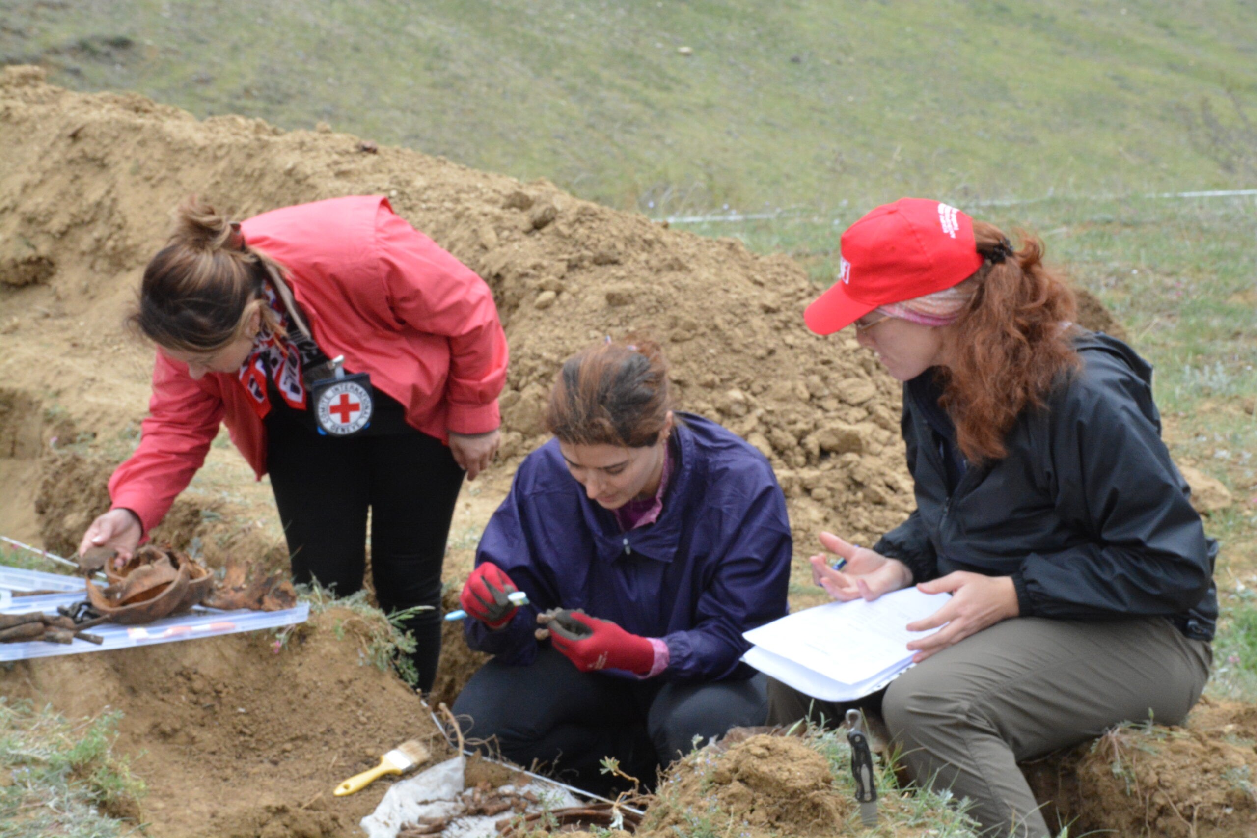 Georgia and South Ossetia — working to identify the dead