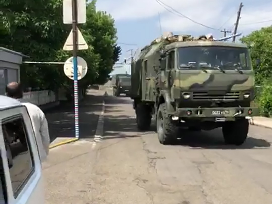 Surprise Russian military drill causes panic in Armenian village