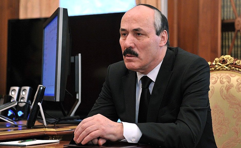 Head of Daghestan resigns