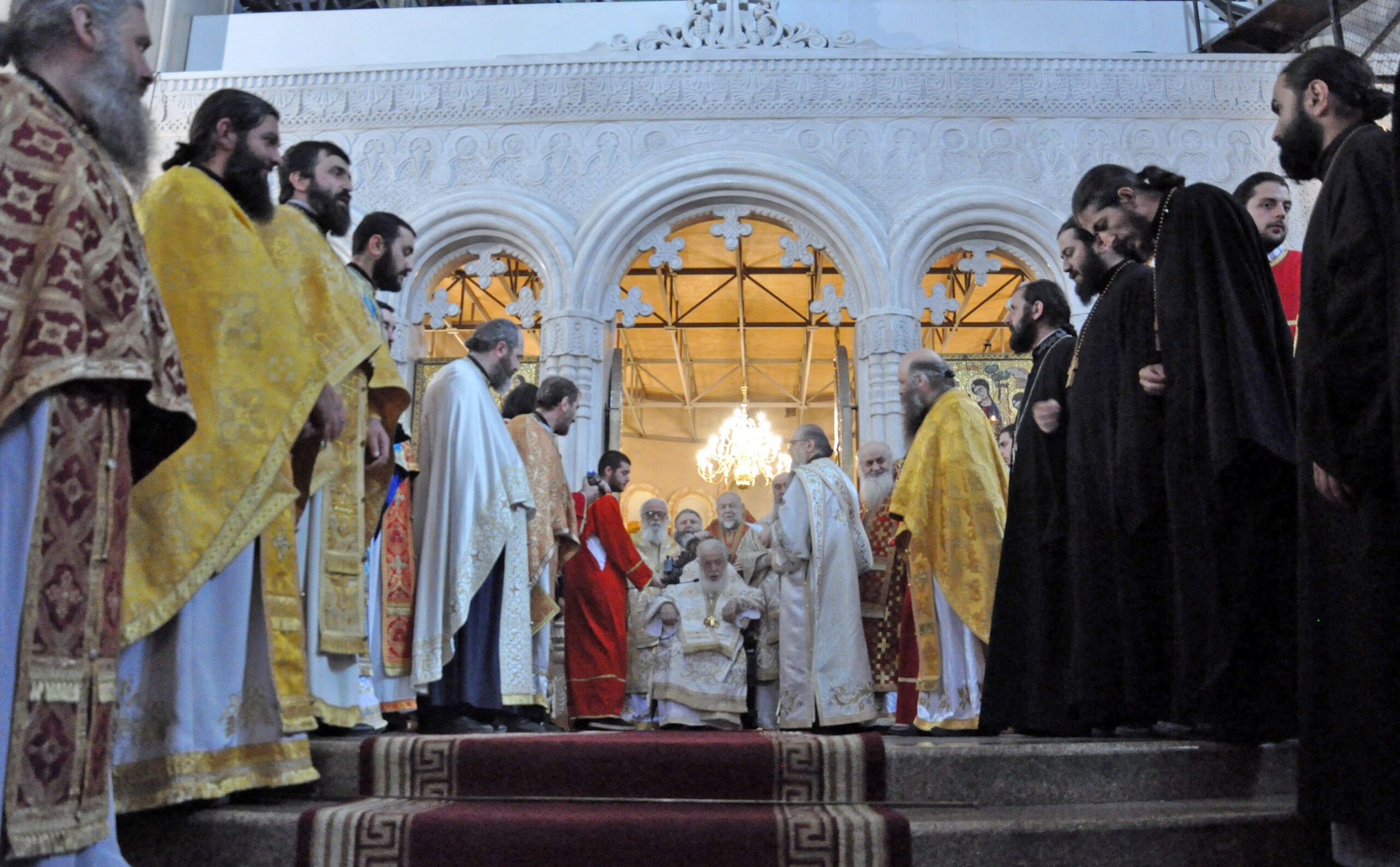 Head of the Georgian Orthodox Church, Ilia II. (Mari Nikuradze / OC Media)