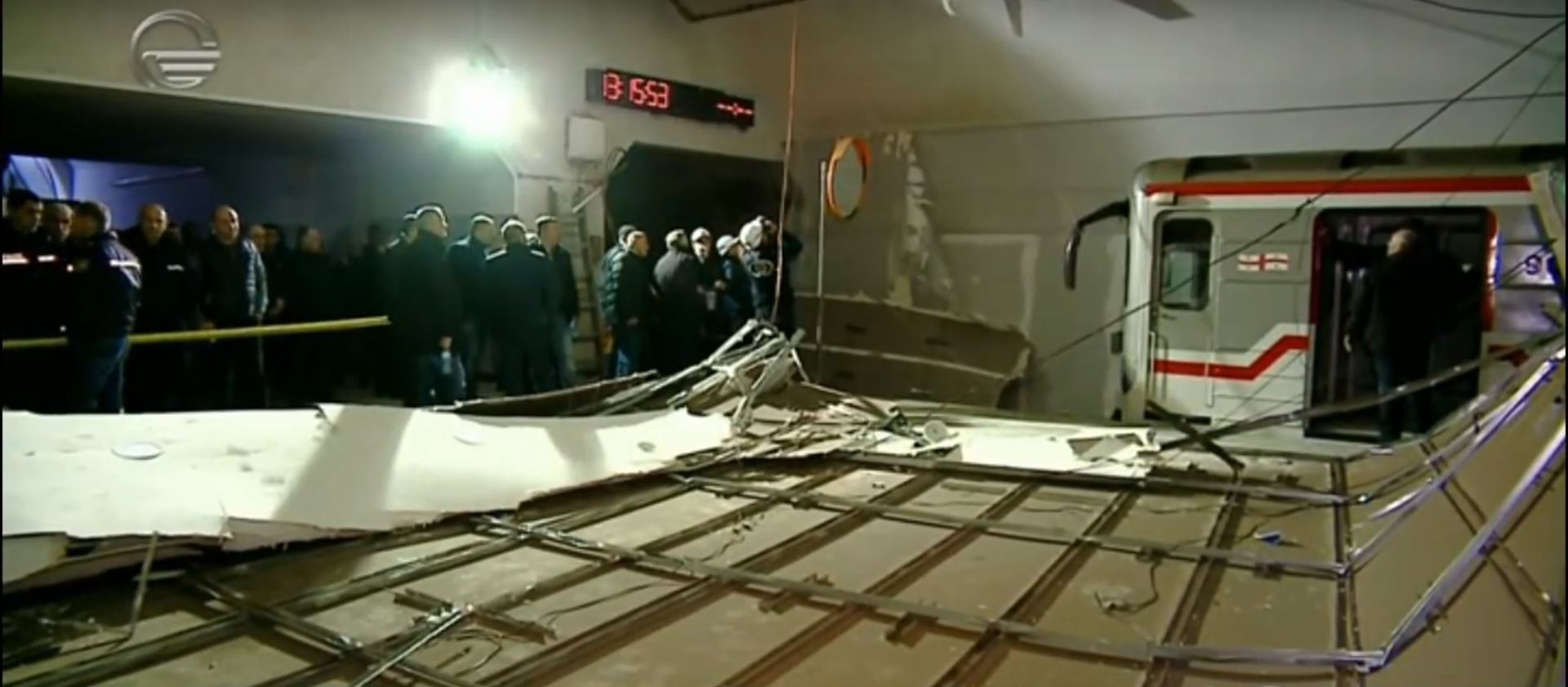 ‘Fourteen injured’ in Tbilisi Metro collapse