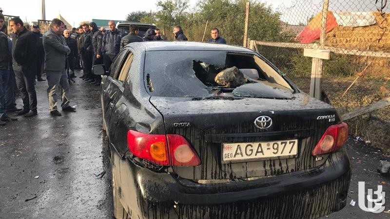 Violence flares over Armenian cross-stone in southern Georgia church