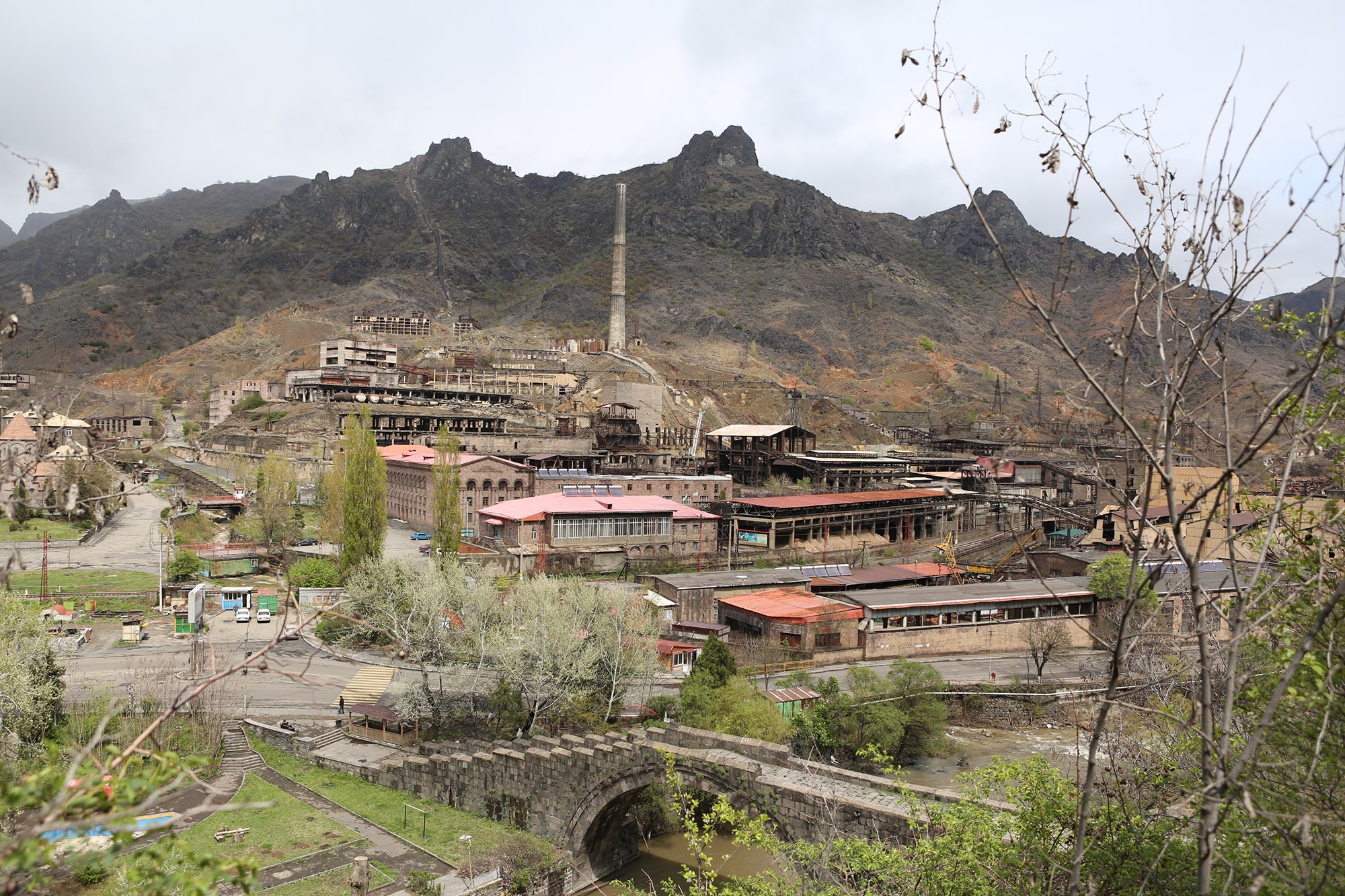 The smelter plant in Alaverdi. Photo: Gayane Mkrtchyan/OC Media