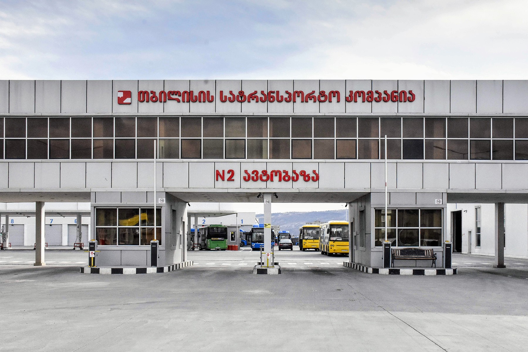 The Tbilisi Number 2 bus depot. Photo: Shota Kincha/OC Media.