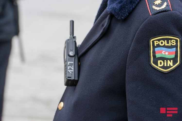 Police officer in Azerbaijan. Photo: APA.