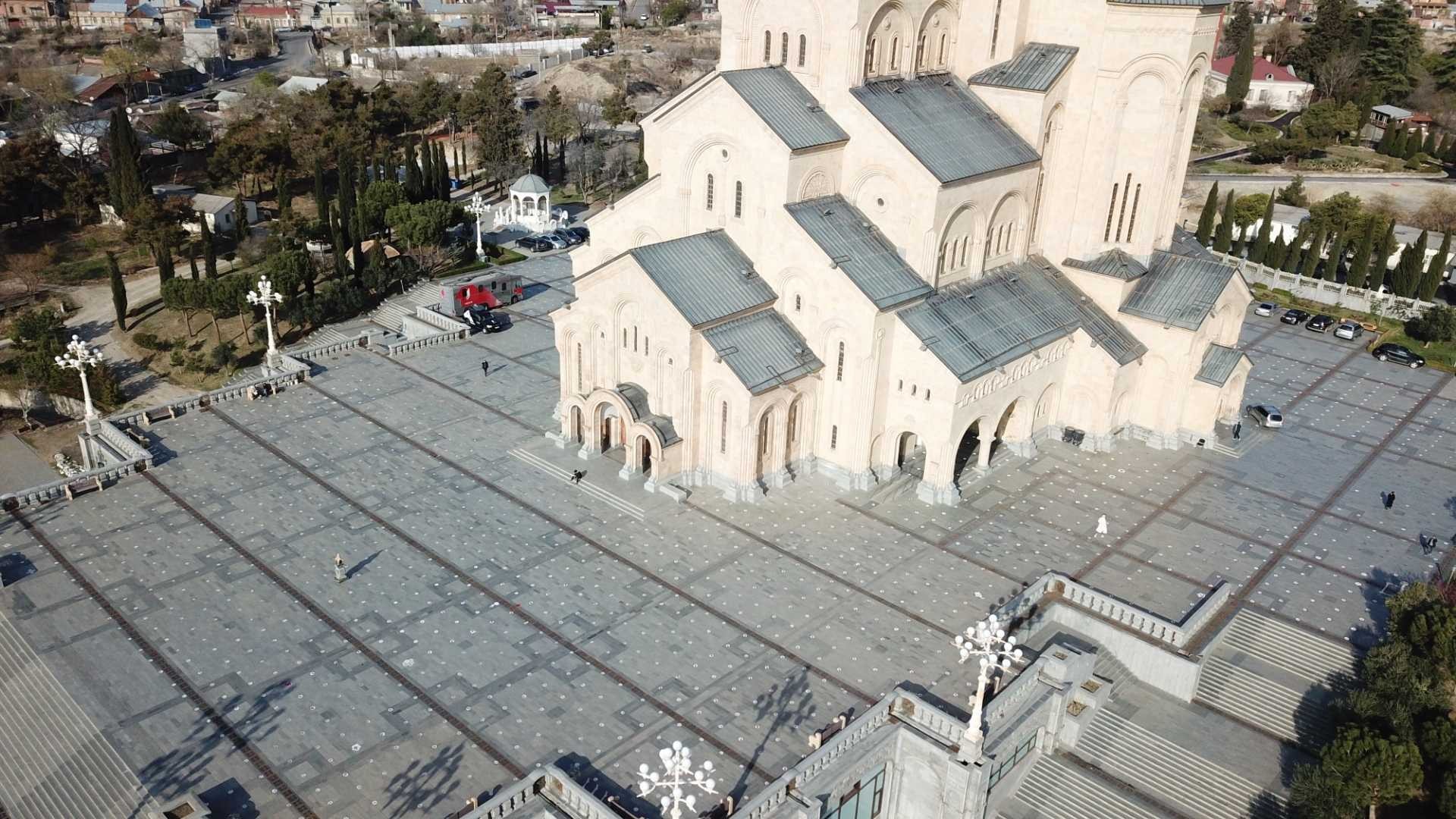 Holy Trinity Cathedral in Tbilisi. Photo: Mariam Nikuradze/OC Media.