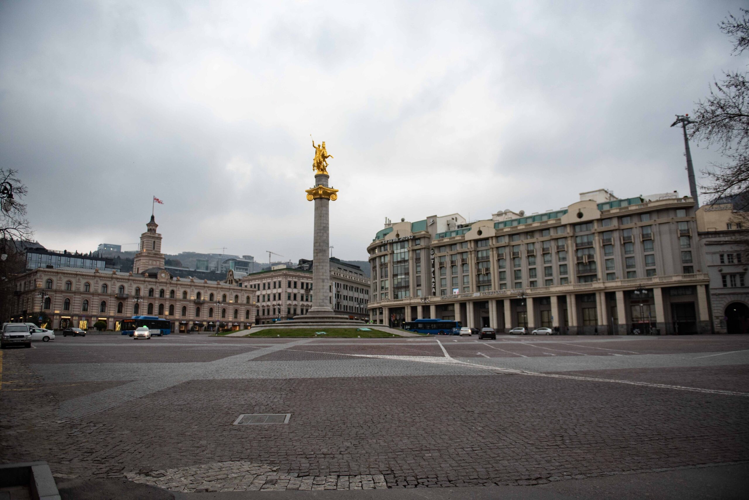 Freedom Square. Photo: Mariam Nikuradze/OC Media.