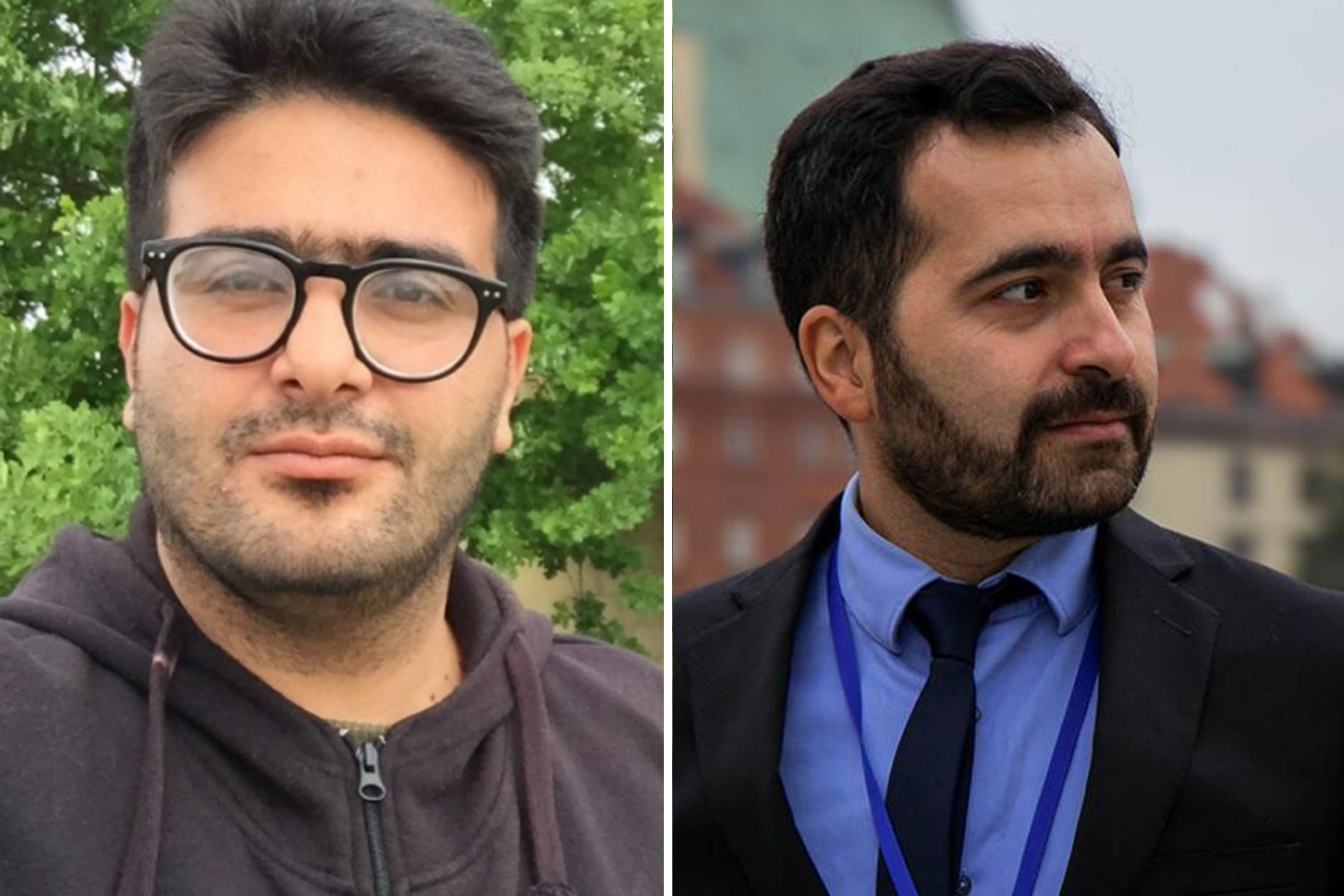 Ilkin Rustamzade (left) and Bakhtiyar Hajiyev (right).