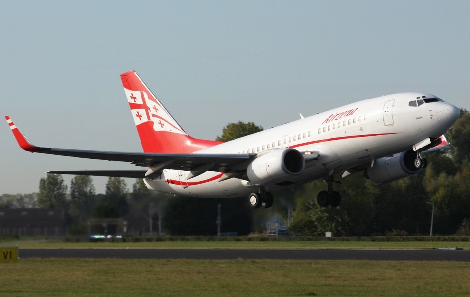 Georgian Airways Boeing 737. Photo: Georgian Airways. 
