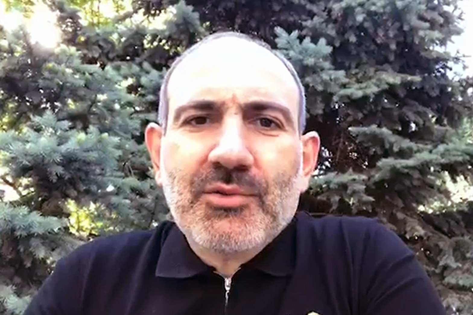 Pashinyan made the announcement in a Facebook Live broadcast. 