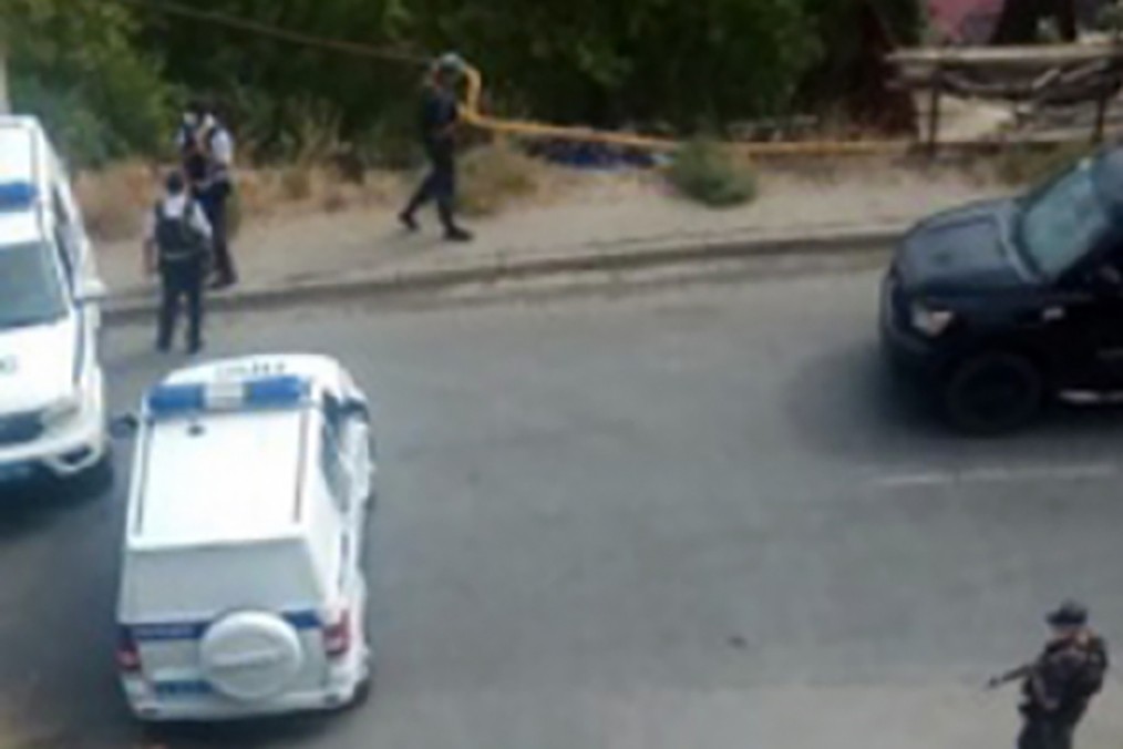 A police search for the boys. Photo: Chernovik.