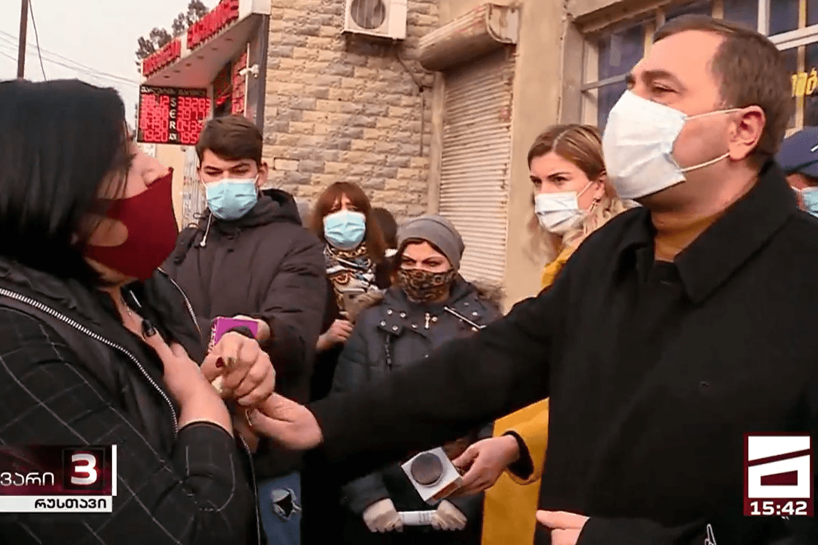 Photo via Mtavari TV.