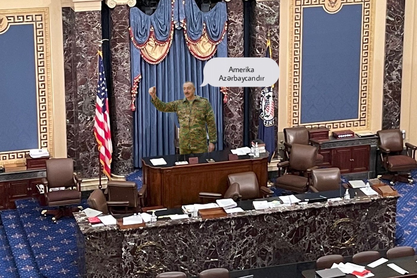 America is Azerbaijan! — the Caucasus reacts to electoral violence in Washington