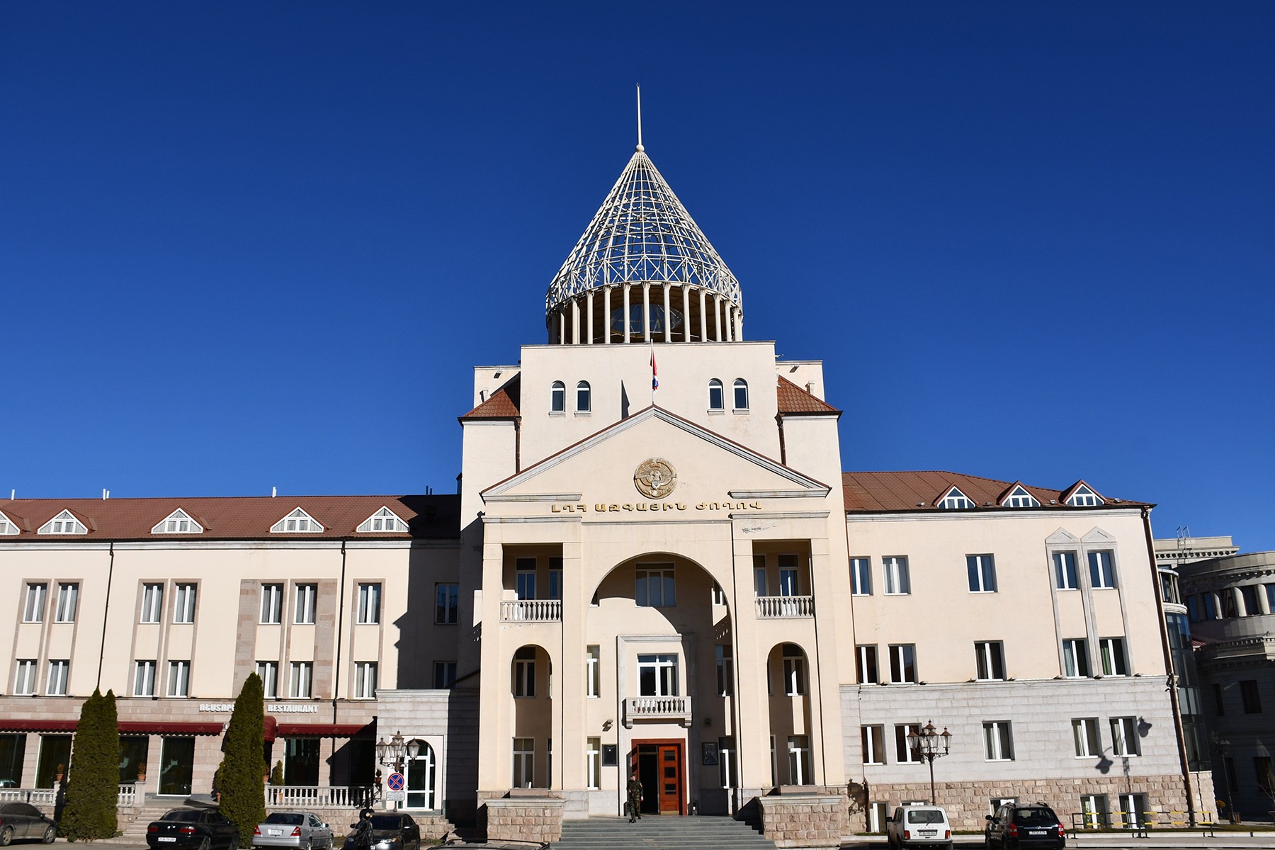 The Nagorno-Karabakh parliament Photo: OC Media. 