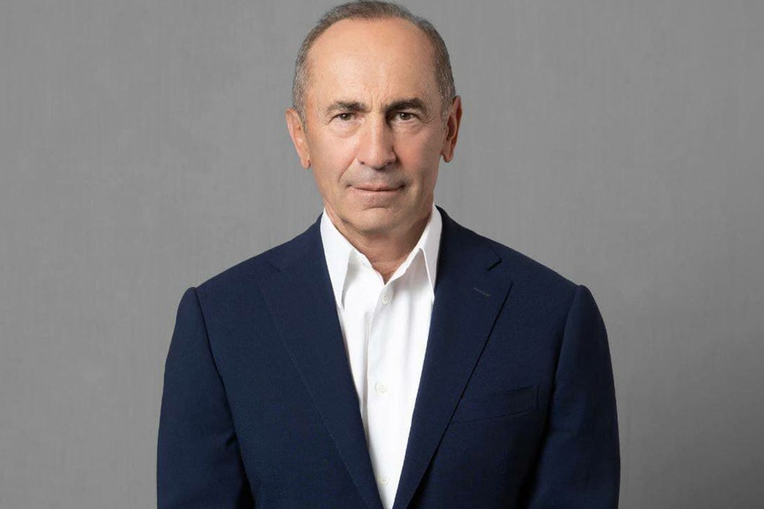 Robert Kocharyan. Photo via Telegram.