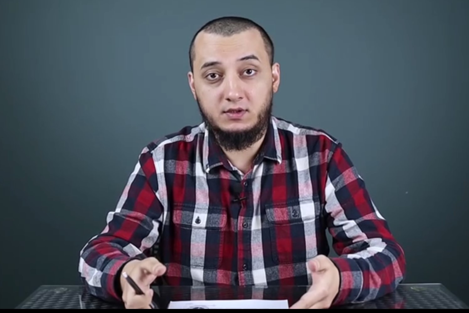 Batraz Misikov. Still from video on Telegram. 