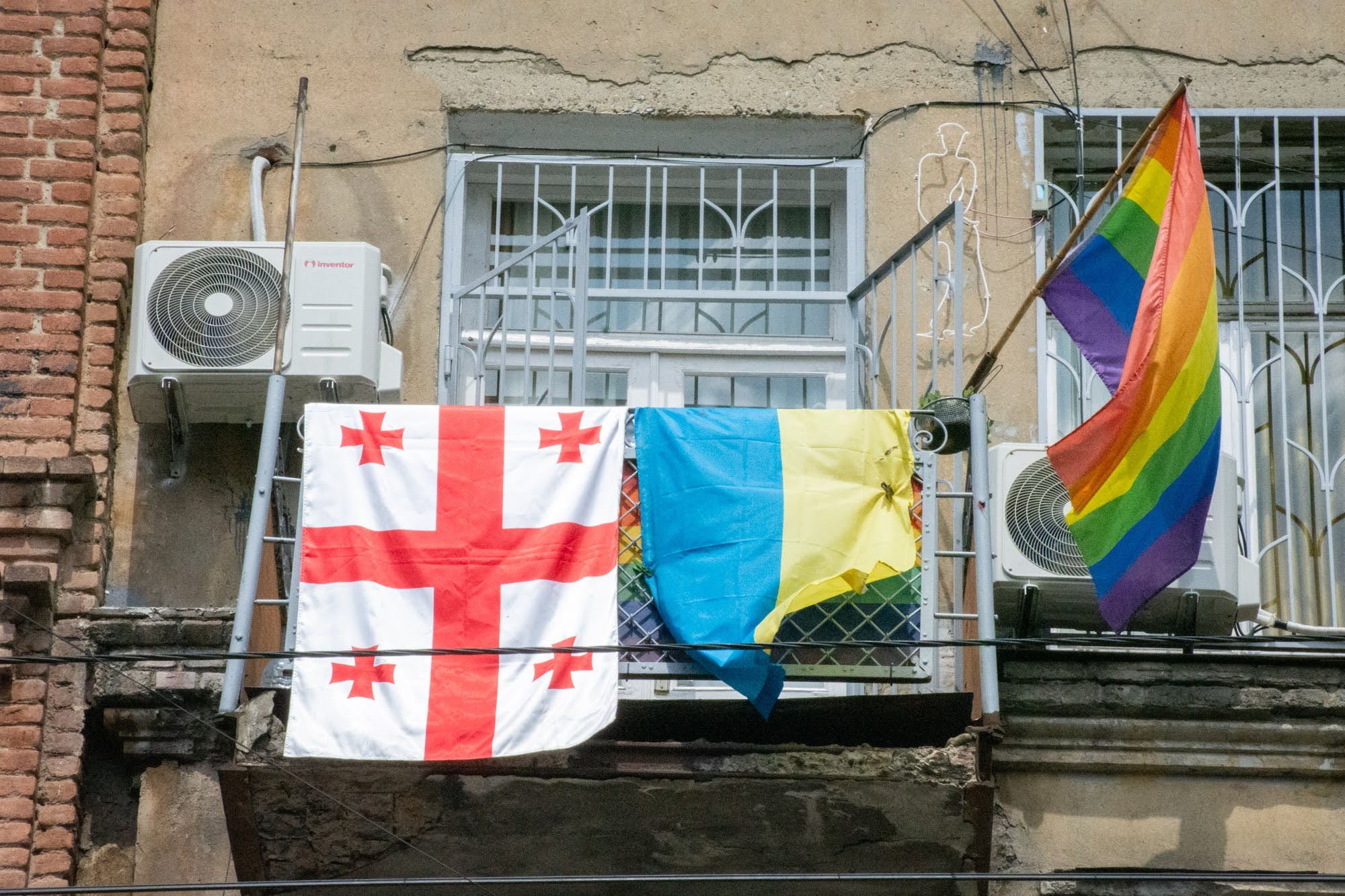 Tbilisi Pride’s offices. Photo: Tata Shoshiashvili/OC Media.